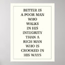 Suche nach integrität poster Zitat