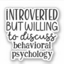 Suche nach psychologie aufkleber Lustig