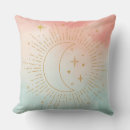 Recherche de soleil lune coussins Vintage