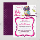 Recherche de chouette invitations Baby