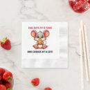 Recherche de souris mignonne serviettes Dessin
