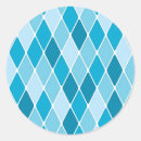 Recherche de arlequin autocollants Bleu