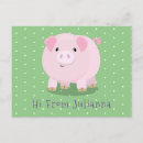 Recherche de porc mignon cartes postales Drôle