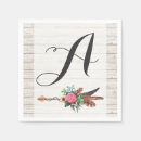 Recherche de flèche serviettes Monogramme