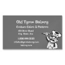 Recherche de types cartes visite Boulangerie