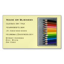 Recherche de crayon coloré cartes visite Couleurs arc en ciel