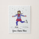 Recherche de patinage de glace puzzles Patineur artistique