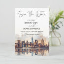Recherche de horizon de new york invitations Aquarelle