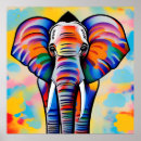 Suche nach bunter elefant poster Afrikanisch