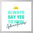 Suche nach abenteuer poster Ermutigung