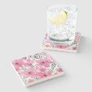 Recherche de pétales dessous de verres Aquarelle