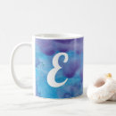 Recherche de marbre bleu tasses Aquarelle