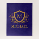 Recherche de lettres puzzles Monogramme