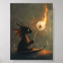 Recherche de dragons mignons posters Imaginaire
