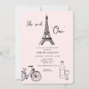 Recherche de parisienne invitations Tour eiffel