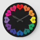 Recherche de nombres colorés horloges Multicolore