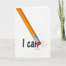 Recherche de crayons vœux cartes Jaune