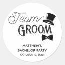 Recherche de groomsmen autocollants Noir