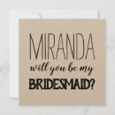 Recherche de bridesmaid proposal Simple