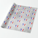 Recherche de la drapeau france papier cadeau Voyage