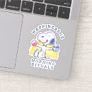 Recherche de le bonheur autocollants Charles schulz