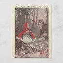 Recherche de petit loup cartes postales Bois