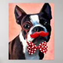 Suche nach boston terrier poster Blume