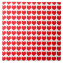 Recherche de coeur rouge carreaux Moderne