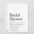 Recherche de définition invitations Noir et blanc