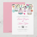 Recherche de love birds invitations Floral