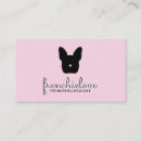 Suche nach französische bulldogge visitenkarten Hund