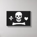 Recherche de bateau pirate posters toiles Crâne