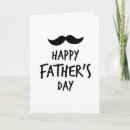 Recherche de moustache vœux cartes Dad