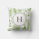 Recherche de motif l coussins Monogramme