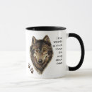 Recherche de peinture de loup tasses Animal