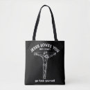 Recherche de jésus vous aime sacs Drôle