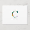 Recherche de initiales cartes postales Nom