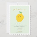 Recherche de lemon baby shower invitations Agrumes