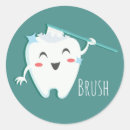 Recherche de brosse dents autocollants Dentiste