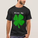 Recherche de trèfle irlandais tshirts Noir