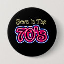 Recherche de les années 1970 badges Anniversaire