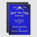 Recherche de bleu électrique invitations Élégant