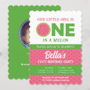 Recherche de watermelon anniversaire invitations Rose et vert