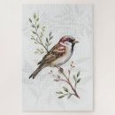 Recherche de moineau puzzles Nature