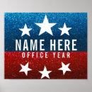 Recherche de campagne politique posters Rouge blanc et bleu