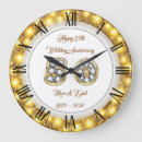 Recherche de joyeux anniversaire horloges Élégant