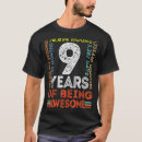 Suche nach 9 geburtstag tshirts Retro