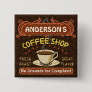 Suche nach retro kaffee buttons Café