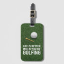Suche nach golf spielen gepäckanhänger Golfen
