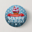 Recherche de 4 juillet badges Vintage